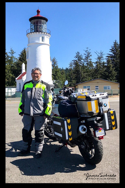 Professor is still riding motorcycles, to a place he visited 30 years ago. 
